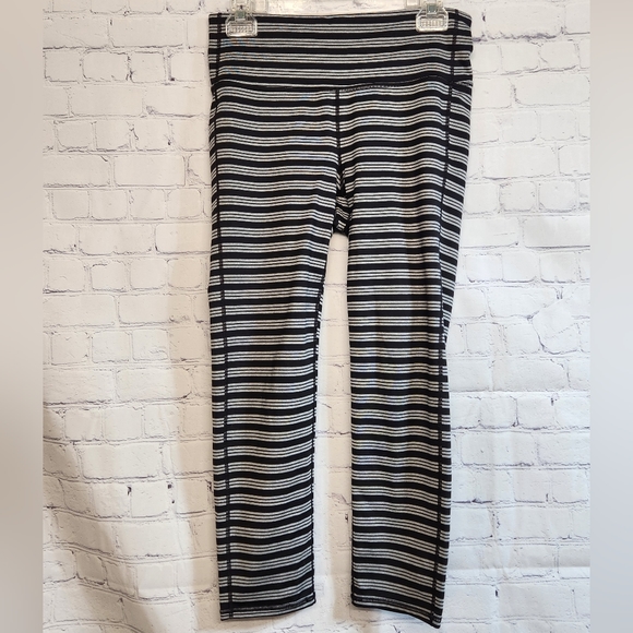 Athleta Pants - Athleta/ Striped Leggings
